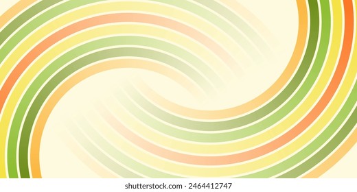 Abstract background of rainbow groovy Wavy Line design in 1970s Hippie Retro style. Vector pattern ready to use for cloth, textile, wrap and other.