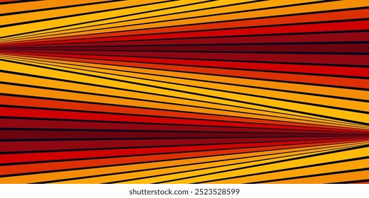 Abstract background of rainbow groovy Wavy Line design in 1970s Hippie Retro style. Vector pattern ready to use for cloth, textile, wrap and other.