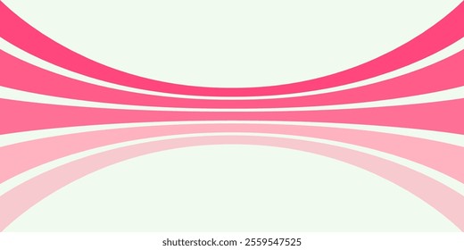 Abstract background of rainbow groovy Wavy Line design in 1970s Hippie Retro style. Vector pattern ready to use for cloth, textile, wrap and other.