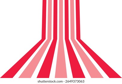 Abstracte achtergrond van regenbooggroovy Wavy Line design in Hippie Retro stijl. Vector patroon klaar voor gebruik voor doek, textiel, wrap en andere. 
