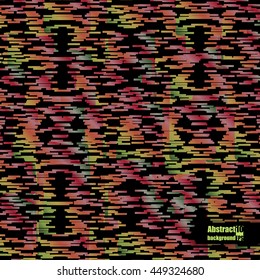 Abstract background with rainbow print. Eps 10 Vector illustration