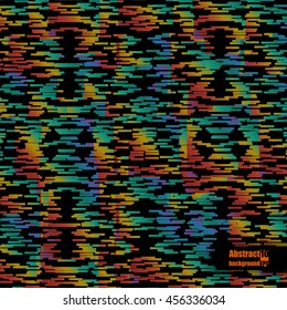 Abstract background with rainbow print. Eps 10 Vector illustration