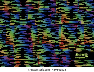 Abstract background with rainbow print. Eps 10 Vector illustration