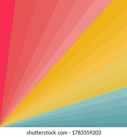 Abstract background with rainbow rays colorful texture pattern wallpaper vector illustration creative graphic design 