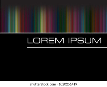 abstract background with rainbow stripes 