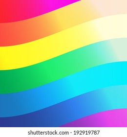 Abstract background rainbow wave ,vector eps10