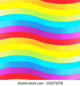 Abstract background rainbow wave ,vector eps10