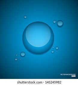 Abstract background with raindrop. EPS10 vector