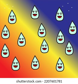 lluvias de fondo abstractas. diseño sencillo. apto para fondos, fondos de escritorio, decoración e imágenes