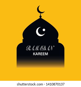 Abstract background for Ramadan Kareem, vector illustration