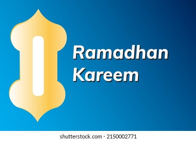fondo abstracto Ramadhan kareem Eps 10 vector