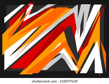 Abstract background with random and irregular sharp pattern