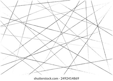 Abstract background with random lines. Vector Illustration