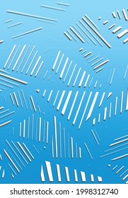 Abstract background with random striped triangle pattern