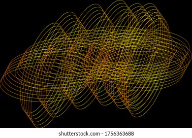 abstract background with randomly arranged circle symbols
