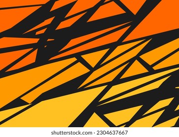 Abstract background with raw and irregular geometric pattern
