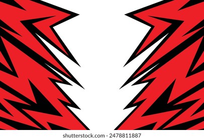 Abstract background with raw jagged spike pattern and with some copy space area