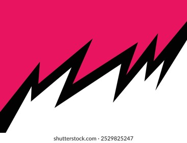 Abstract background with raw jagged spike pattern and with some copy space area