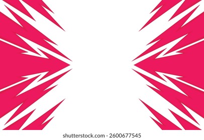 Abstract background with raw jagged spike pattern and with some copy space area	