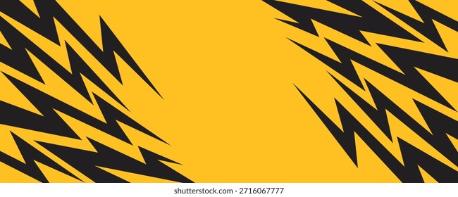 Abstract background with raw jagged spike pattern and with some copy space area	