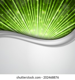Abstract background with ray. Place for text. EPS10 vector