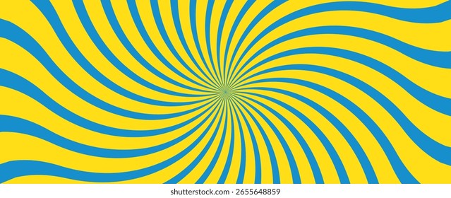 Fundo abstrato com raios. Raios solares coloridos fundo padrão de explosão solar. Resumo cômico colorido vintage fundo. estilo de desenho animado pop art, luz solar, fundo de explosão de sol. vetor