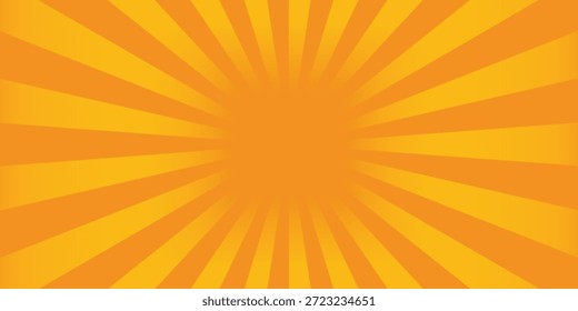 Fundo abstrato com raios. Raios solares coloridos fundo padrão de explosão solar. Resumo cômico colorido vintage fundo. estilo desenho animado pop art, luz do sol, fundo sunburst.
