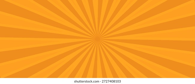 Abstract background with rays. Colorful sun rays sunburst pattern background. Abstract comic colorful vintage background. pop art cartoon style, sunlight, sunburst background.