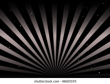 Abstract background rays and glitters