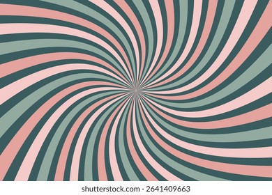 Abstract background with rays retro starburst