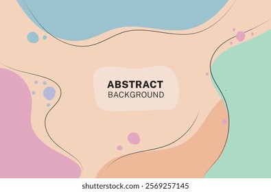Abstract background, ready to use vector background
