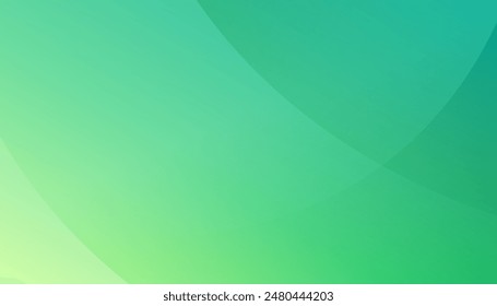 abstract background of realistic green curved gradient shading.  vector design concept. Decorative web layout or poster, banner
