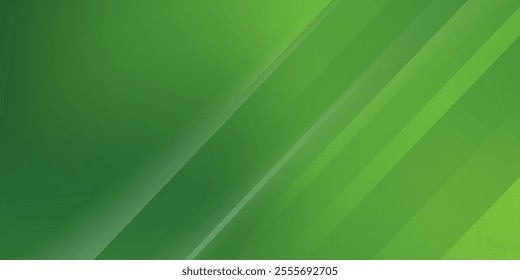 abstract background of realistic green curved gradient shading. vector design concept. Decorative web layout or poster, banner  Illustration