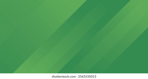 abstract background of realistic green curved gradient shading. vector design concept. Decorative web layout or poster, banner Illustration