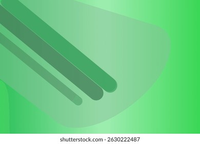 plano de fundo abstrato de sombreamento de gradiente curvo verde realista. conceito de design de vetor. Cartaz ou layout decorativo da web, faixa