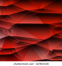 Abstract background with realistic red wall