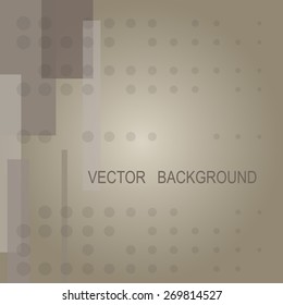 Abstract background with rectangles and circles.