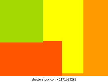 Abstract background of rectangles. Paper lies on the table. Geometric background in square style. Flat style background. The template can be used for a completely new backgrounds.