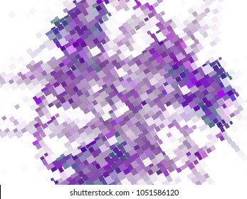 Abstract background with rectangles and squares. Texture with a geometric pattern. Halftone effect. Vector clip art.