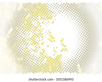 Abstract background with rectangles and squares. Texture with a geometric pattern. Halftone effect. Vector clip art.
