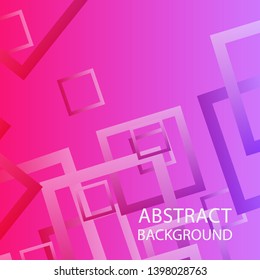 Abstract background with rectangular elements and gradient color. vector