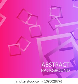 Abstract background with rectangular elements and gradient color. vector