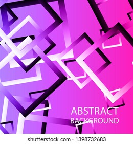Abstract background with rectangular elements and gradient color. vector