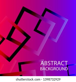 Abstract background with rectangular elements and gradient color. vector