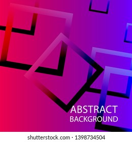 Abstract background with rectangular elements and gradient color. vector
