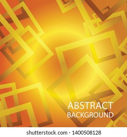 Abstract background with rectangular elements and gradient color. vector