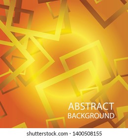 Abstract background with rectangular elements and gradient color. vector