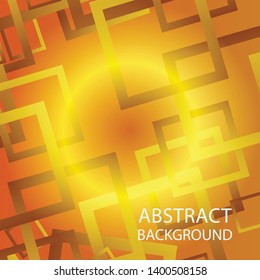 Abstract background with rectangular elements and gradient color. vector