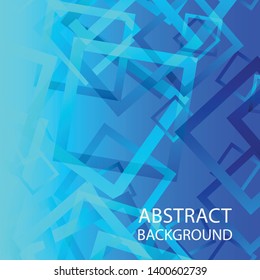 Abstract background with rectangular elements and gradient color. vector