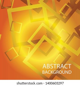 Abstract background with rectangular elements and gradient color. vector